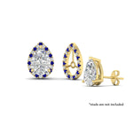 Load image into Gallery viewer, pear-halo-earring-sapphire-for-2-carat-jackets-in-yellow-gold-fdearpe9677gsablngle3-2.00ct-nl-yg