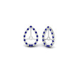 Load image into Gallery viewer, pear-halo-earring-sapphire-for-3-carat-jackets-in-white-gold-fdearpe9677gsablangle1-3.00ct-nl-wg.jpg?v=1763036626