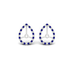 Load image into Gallery viewer, pear-halo-earring-sapphire-for-4-carat-jackets-in-white-gold-fdearpe9677gsablangle2-4.00ct-nl-wg.jpg?v=1763037096