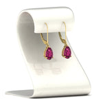 Load image into Gallery viewer, pear-pink-sapphire-lever-back-4-carat-earrings-in-yellow-gold-FDEAR11236PEGSADRPI-4.00CT-NL-YG.jpg