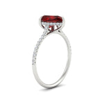 Load image into Gallery viewer, pear-red-ruby-and-round-diamond-under-halo-promise-ring-in-white-gold-FD9788PERGRUDR-NL-WG.jpg