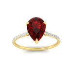 Load image into Gallery viewer, pear-red-ruby-and-round-diamond-under-halo-promise-ring-in-yellow-gold-FD9788PERGRUDR-NL-YG.jpg