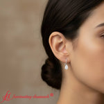 Load image into Gallery viewer, pear-shape-0-50-carat-diamond-lever-back-studs-earring-in-white-gold-fdear9225pe-0-50-ct-model