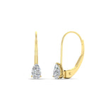 Load image into Gallery viewer, pear-shape-0.50-carat-diamond-lever-back-studs-earring-in-yellow-gold-FDEAR9225PE-0.50CT-NL-YG