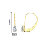 Load image into Gallery viewer, pear-shape-0.50-carat-diamond-lever-back-studs-earring-in-yellow-gold-FDEAR9225PE-0.50CT-NL-YG