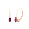 Load image into Gallery viewer, pear-shape-0.50-carat-pink-sapphire-lever-back-studs-earring-in-rose-gold-FDEAR9225PEGSADRPI-0.50CT-NL-RG