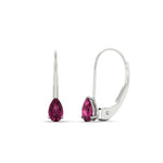 Load image into Gallery viewer, pear-shape-0.50-carat-pink-sapphire-lever-back-studs-earring-in-white-gold-FDEAR9225PEGSADRPI-0.50CT-NL-WG
