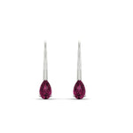 Load image into Gallery viewer, pear-shape-0.50-carat-pink-sapphire-lever-back-studs-earring-in-white-gold-FDEAR9225PEGSADRPI-0.50CT-NL-WG