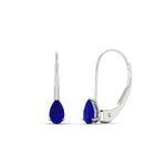Load image into Gallery viewer, pear-shape-0.50-carat-sapphire-lever-back-studs-earring-in-white-gold-FDEAR9225PEGSABL-0.50CT-NL-WG