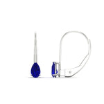 Load image into Gallery viewer, pear-shape-0.50-carat-sapphire-lever-back-studs-earring-in-white-gold-FDEAR9225PEGSABL-0.50CT-NL-WG