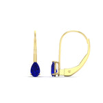 Load image into Gallery viewer, pear-shape-0.50-carat-sapphire-lever-back-studs-earring-in-yellow-gold-FDEAR9225PEGSABL-0.50CT-NL-YG