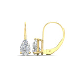 Load image into Gallery viewer, pear-shape-4-carat-diamond-lever-back-studs-earring-in-yellow-gold-FDEAR9225PE-4.00CT-NL-YG