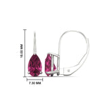 Load image into Gallery viewer, pear-shape-4-carat-pink-sapphire-lever-back-studs-earring-in-white-gold-FDEAR9225PEGSADRPI-4.00CT-NL-WG