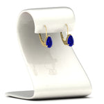 Load image into Gallery viewer, pear-shape-4-carat-sapphire-lever-back-studs-earring-in-yellow-gold-FDEAR9225PEGSABL-4.00CT-NL-YG