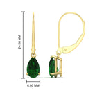 Load image into Gallery viewer, pear-shape-emerald-2-carat-lever-back-drop-stud-earrings-in-yellow-gold-FDEAR11236PEGEMGR-2.00CT-YG.jpg