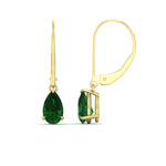 Load image into Gallery viewer, pear-shape-emerald-2-carat-lever-back-drop-stud-earrings-in-yellow-gold-FDEAR11236PEGEMGR-2.00CT-YG.jpg