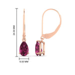 Load image into Gallery viewer, pear-shape-pink-sapphire-2-carat-lever-back-drop-stud-earrings-in-rose-gold-FDEAR11236PEGSADRPI-2.00CT-RG.jpg