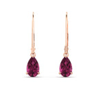 Load image into Gallery viewer, pear-shape-pink-sapphire-2-carat-lever-back-drop-stud-earrings-in-rose-gold-FDEAR11236PEGSADRPI-2.00CT-RG.jpg