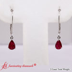 Load image into Gallery viewer, pear-shape-ruby-2-carat-lever-back-drop-stud-earrings-in-white-gold-fdear11236-2-ct-fancyimage