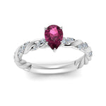 Load image into Gallery viewer, pear-shape-twisted-pink-sapphire-engagement-ring-in-white-gold-FD9127PERGPS-NL-WG-GS.jpg