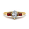 Load image into Gallery viewer, pear-shaped-bar-baguette-3-stone-ruby-engagement-ring-in-yellow-gold-FDENS100PERGRUDR-NL-YG
