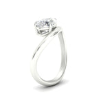 Load image into Gallery viewer, pear-shaped-curve-wave-diamond-solitaire-engement-ring-in-white-gold-fd11566per-nl-wg.jpg