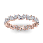 Load image into Gallery viewer, pear-shaped-diamond-eternity-band-in-rose-gold-FDEWB8931PER-NL-RG