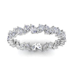 Load image into Gallery viewer, pear-shaped-diamond-eternity-band-in-14k-white-gold-FDEWB8931-1.30-CT-F1