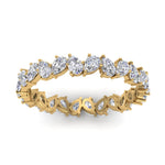 Load image into Gallery viewer, pear-shaped-diamond-eternity-band-in-yellow-gold-FDEWB8931PER-NL-YG