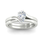 Load image into Gallery viewer, pear-shaped-diamond-serenity-solitaire-wedding-set-in-white-gold-fdens1020peangle5-nl-wg?v=1764307630