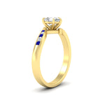 Load image into Gallery viewer, pear-shaped-diamond-swirl-channel-set-sapphire-wedding-ring-in-yellow-gold-FDENS4028PERGSABLANGLE2-NL-YG_0c3ef6de-d9a7-44d3-97fd-ecbe9c57c784.jpg?v=1754996129