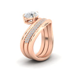 Load image into Gallery viewer, pear-shaped-dual-bands-with-wave-solitaire-ring-in-rose-gold-fdens11566pe-nl-rg-w3.jpg