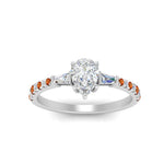 Load image into Gallery viewer, Delicate Antique Pave Pear Shaped Diamond Ring