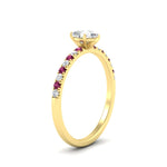 Load image into Gallery viewer, pear-shaped-french-pave-pink-sapphire-engagement-ring-in-yellow-gold-FD11408PERGSADRPIANGLE2-NL-YG_c7a9b259-346c-4ab8-98da-4415b311c62c?v=1762849871