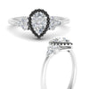 Load image into Gallery viewer, pear-shaped-halo-cluster-accent-black-diamond-engagement-ring-in-white-gold-FD10512PERGBLACKANGLE3-NL-WG_532823a6-6378-4aa4-a360-7dab78319f3f.jpg?v=1770117378