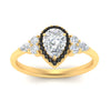 Load image into Gallery viewer, pear-shaped-halo-cluster-accent-black-diamond-engagement-ring-in-yellow-gold-FD10512PERGBLACKANGLE5-NL-YG_ae7175fb-c84f-4a07-9a8e-d066dca3e446.jpg?v=1770117378
