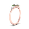 Load image into Gallery viewer, pear-shaped-halo-cluster-accent-emerald-engagement-ring-in-rose-gold-FD10512PERGEMGRANGLE2-NL-RG_3ea62502-e35d-4559-abc9-08a51a575584.jpg?v=1770117378