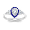 Load image into Gallery viewer, pear-shaped-halo-cluster-accent-sapphire-engagement-ring-in-white-gold-FD10512PERGSABLANGLE5-NL-WG_d7f29e36-2a03-44a4-a39f-ca86df9ce292.jpg?v=1770117378