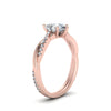 Load image into Gallery viewer, pear-shaped-infinity-twist-diamond-engagement-ring-in-rose-gold-FD8253PERHAND-NL-RG