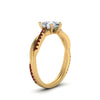 Load image into Gallery viewer, pear-shaped-infinity-twist-diamond-engagement-ring-with-ruby-in-14K-yellow-gold-FD8253PERGRUDR-NL-YG