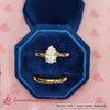 Load image into Gallery viewer, pear-shaped-lab-diamond-serenity-solitaire-wedding-set-In-18k-yellow-gold-fd1020-3