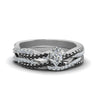 Load image into Gallery viewer, pear-shaped-simple-twisted-vine-bridal-ring-sets-with-black-diamond-in-950-Platinum-FD8233PEGBLACK-NL-WG