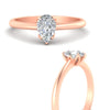 Load image into Gallery viewer, Pear Shaped Solitaire Cathedral Ring
