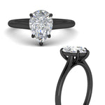 Load image into Gallery viewer, pear-shaped-stunning-solitaire-diamond-ring-in-black-gold-FD11296PERANGLE3-NL-BG