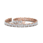 Load image into Gallery viewer, pear-shaped-tennis-bracelet-11-carat