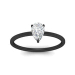 Load image into Gallery viewer, pear-shaped-thin-classic-solitaire-engagement-ring-in-black-gold-fdens9358perangle5-nl-bg