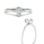 Load image into Gallery viewer, pear-shaped-thin-classic-solitaire-engagement-ring-in-white-gold-fdens9358perangle3-nl-wg