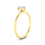 Load image into Gallery viewer, pear-shaped-thin-classic-solitaire-engagement-ring-in-yellow-gold-fdens9358perangle2-nl-yg