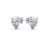 Load image into Gallery viewer, One Carat Diamond Pear Cut 3 Prong Earring