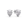 Load image into Gallery viewer, One Carat Diamond Pear Cut 3 Prong Earring